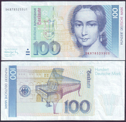 1991 Germany 100 Mark L000565
